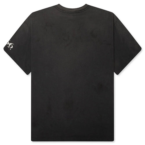 Saint 666 S S T Shirt Black