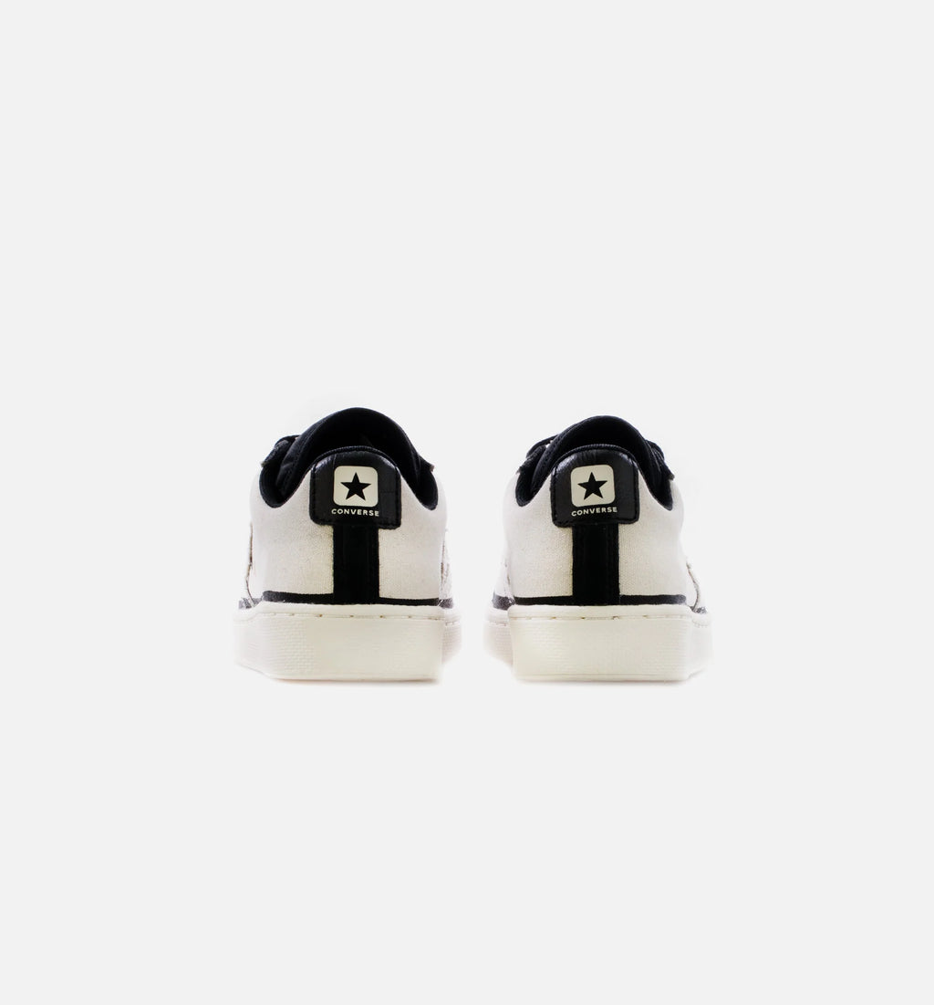 Josh Vides Pro Leather Mens Lifestyle Shoe Bone Black