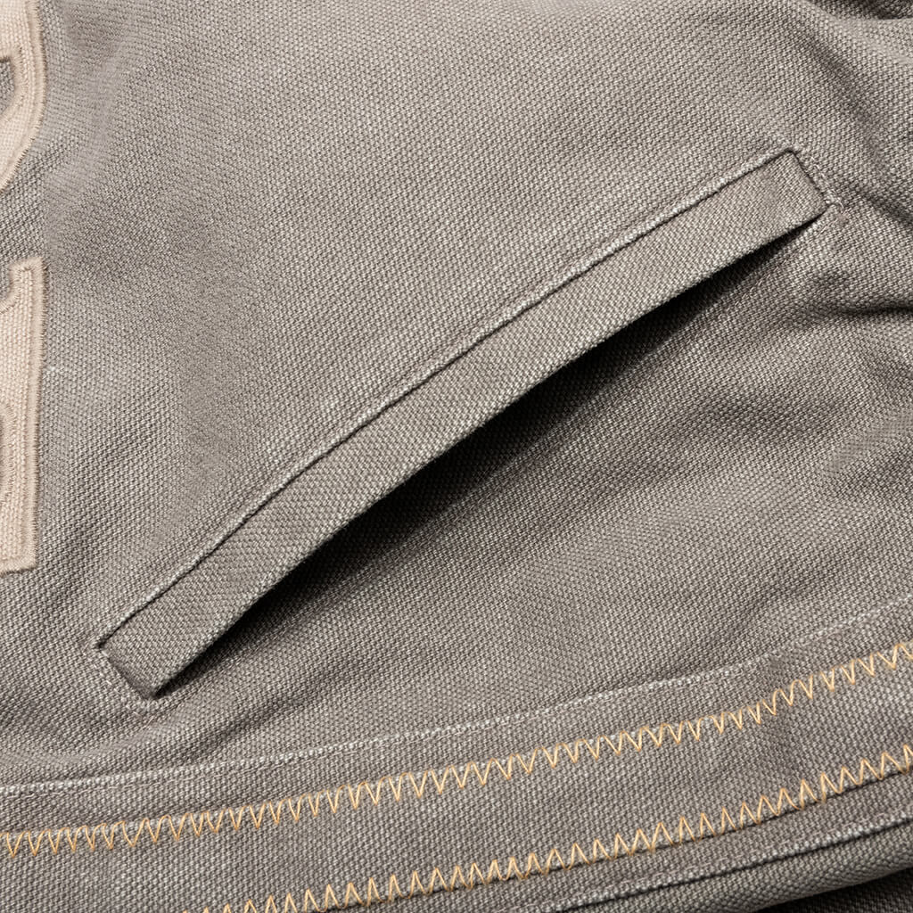 Rhude Emb Canvas Logo Short Olive Tan