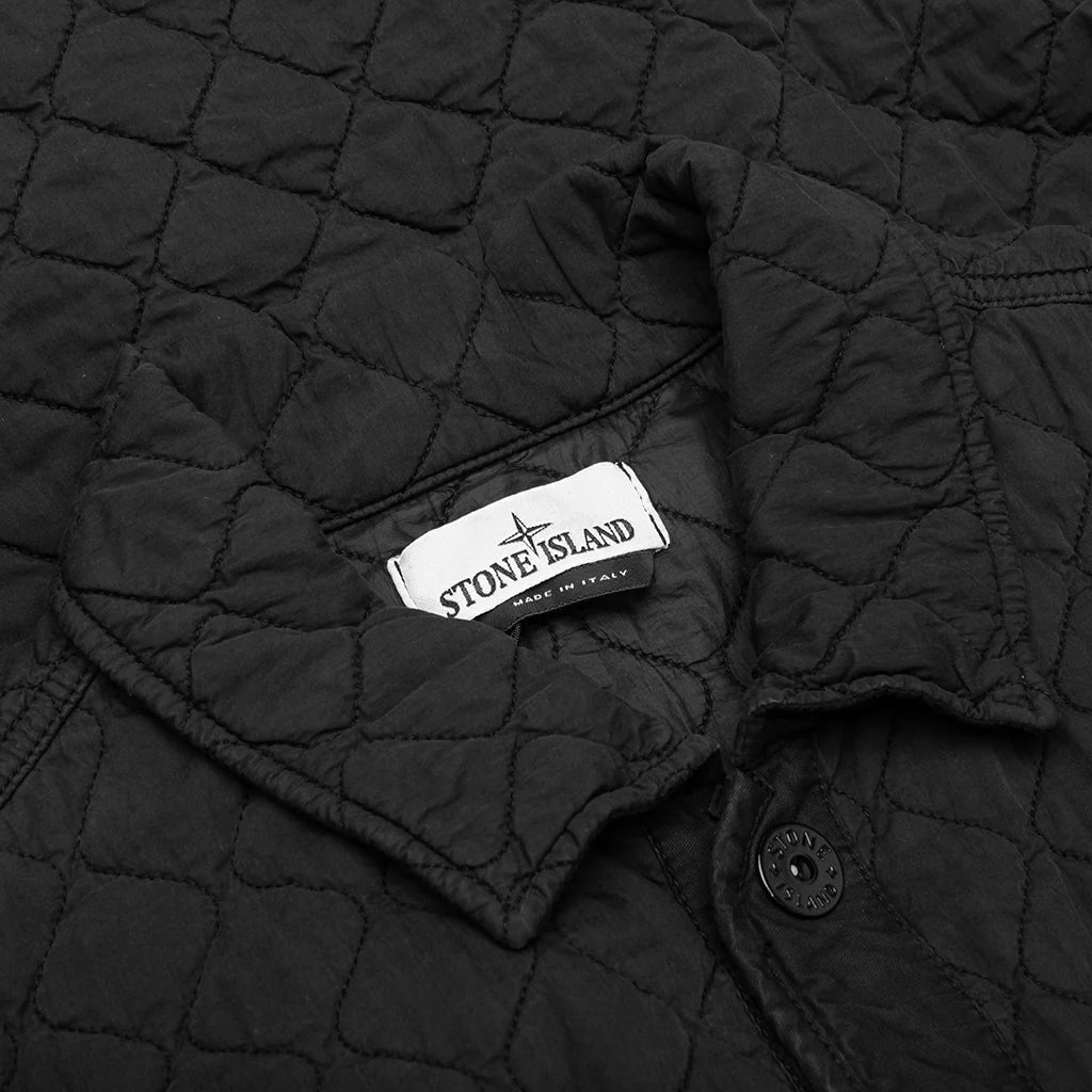 Light Quilted Jacket Black