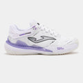 Joma PStroke Womens Pickleball Shoes White Purple
