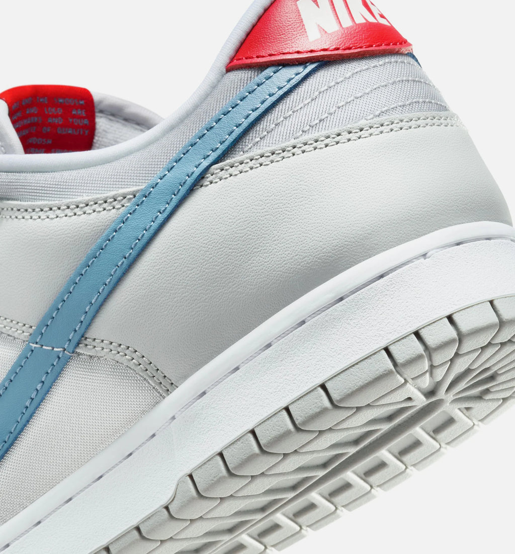 Dunk Low Silver Surfer Mens Lifestyle Shoe Metallic Silver Neutral Grey Flat Silver Aegean Storm