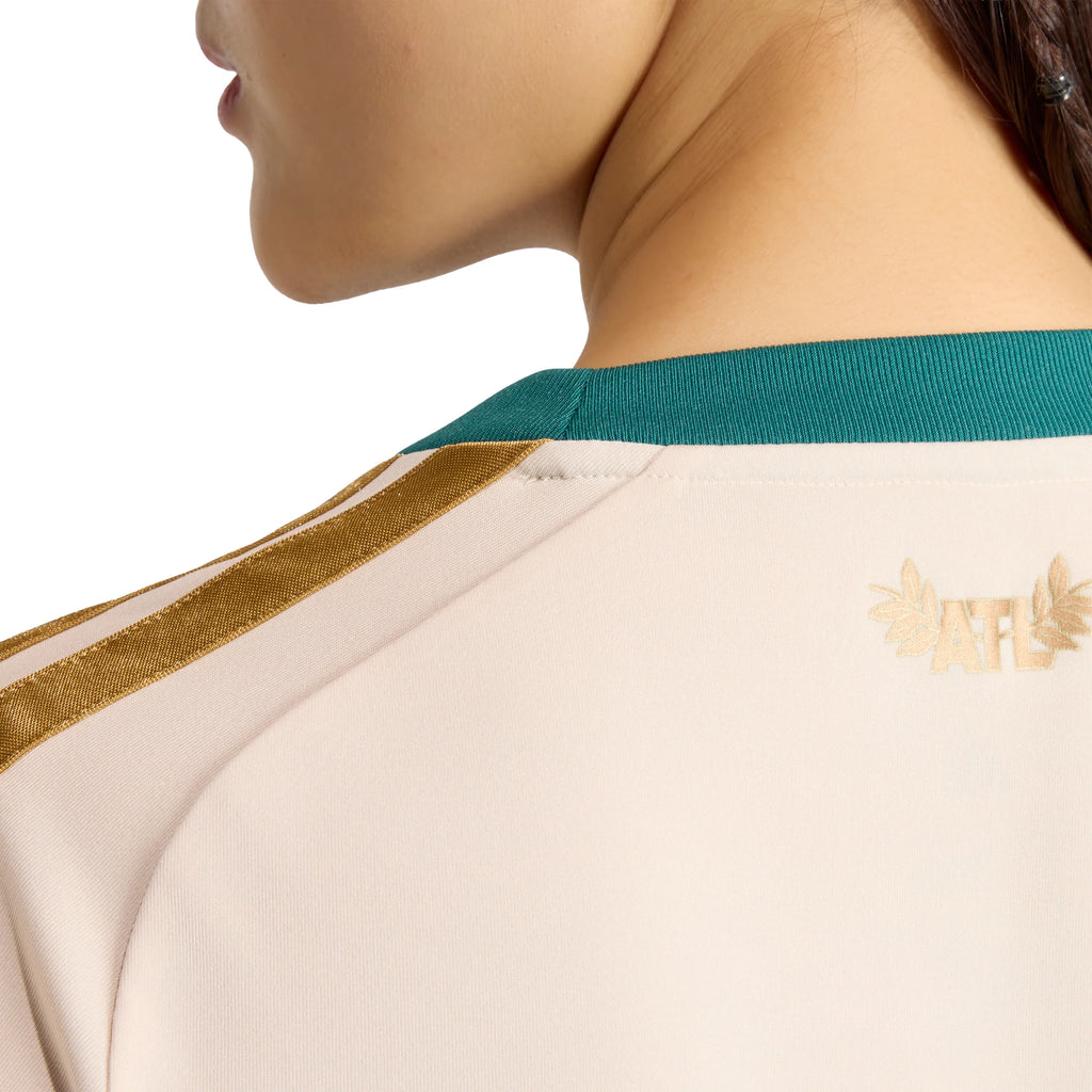 adidas Atlanta United FC Away Womens Soccer Jersey 26 27 Beige