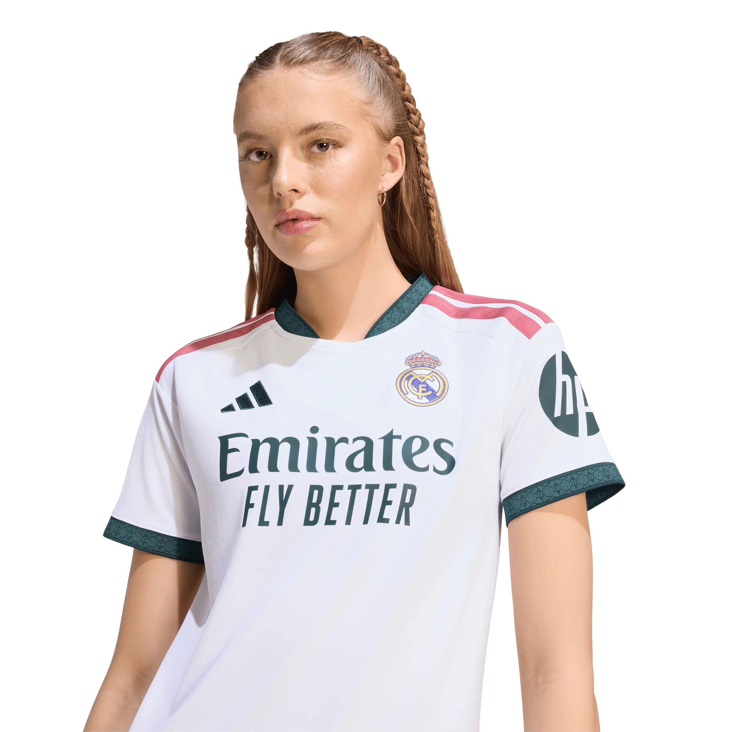 adidas Real Madrid Home Womens Soccer Jersey 26 27 White