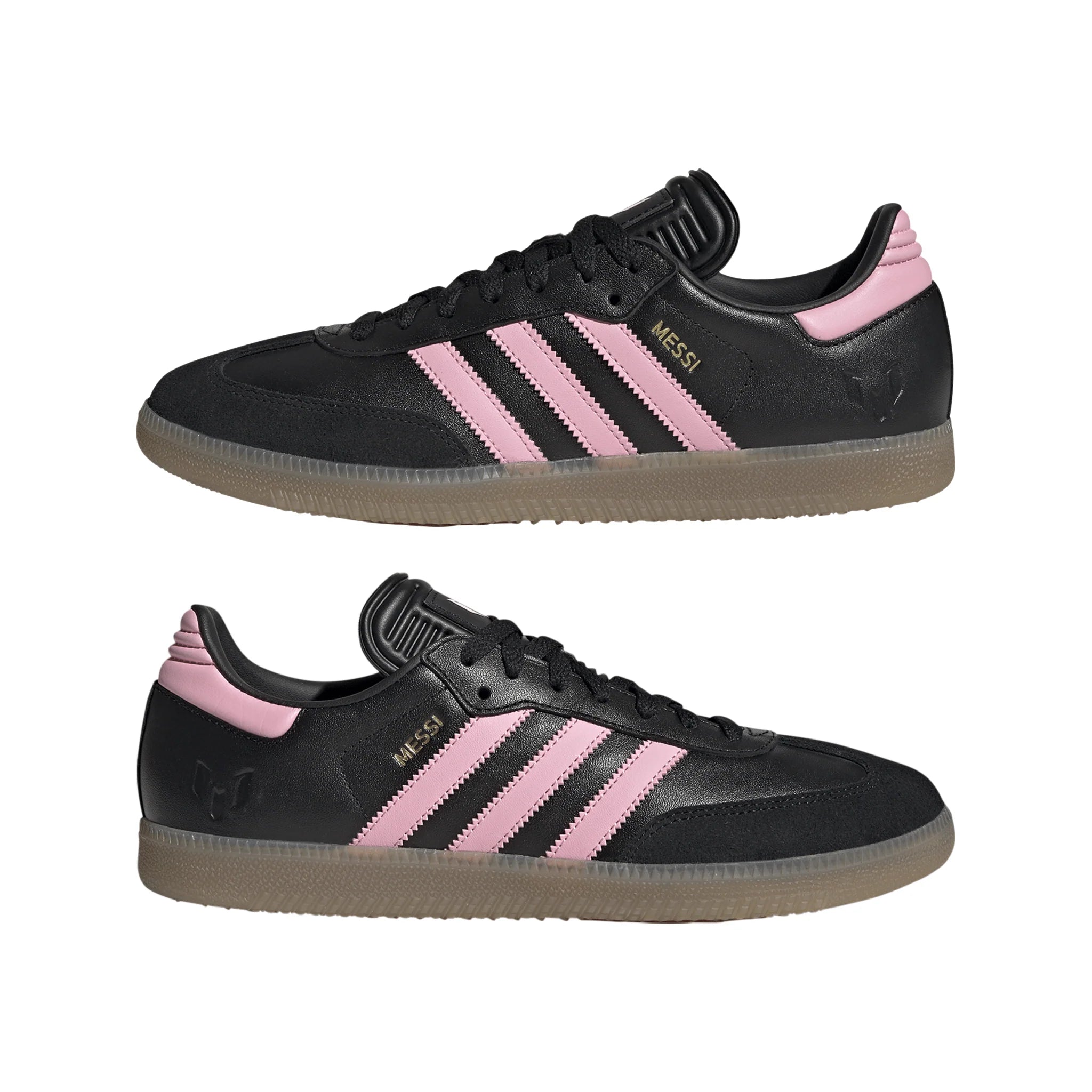 adidas Samba Messi Boots Indoor Black Pink Gold