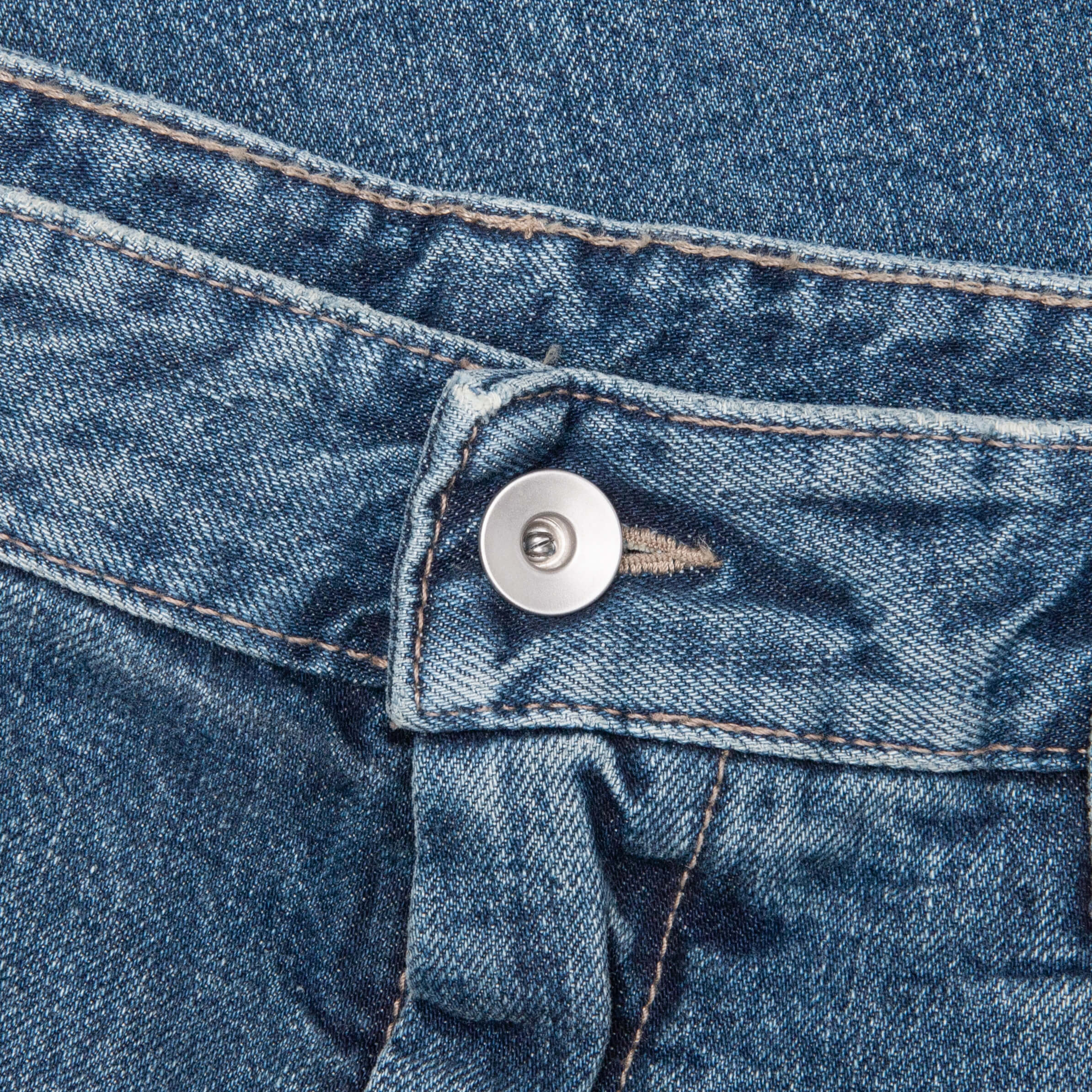 Double Cargo Denim Jeans Washed Indigo