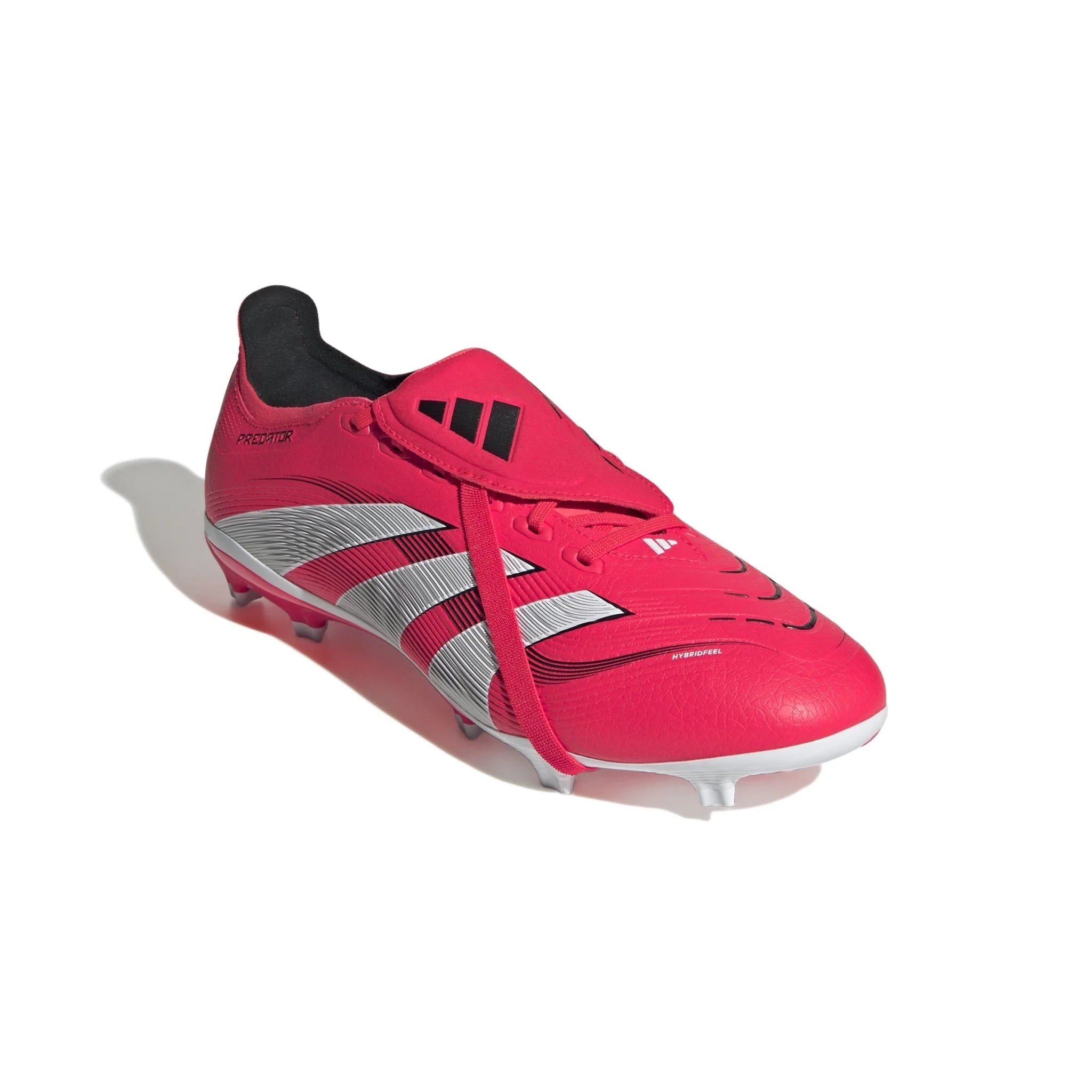 adidas Predator League Fold Over Tongue Firm Multi Ground Boots Red White