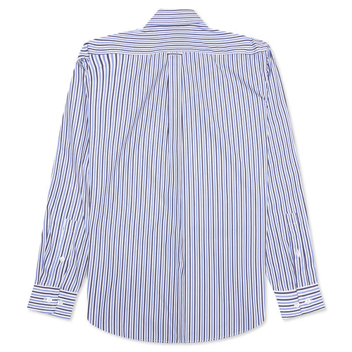 Neck Logo Neon Classic Shirt Blue Fuchsia