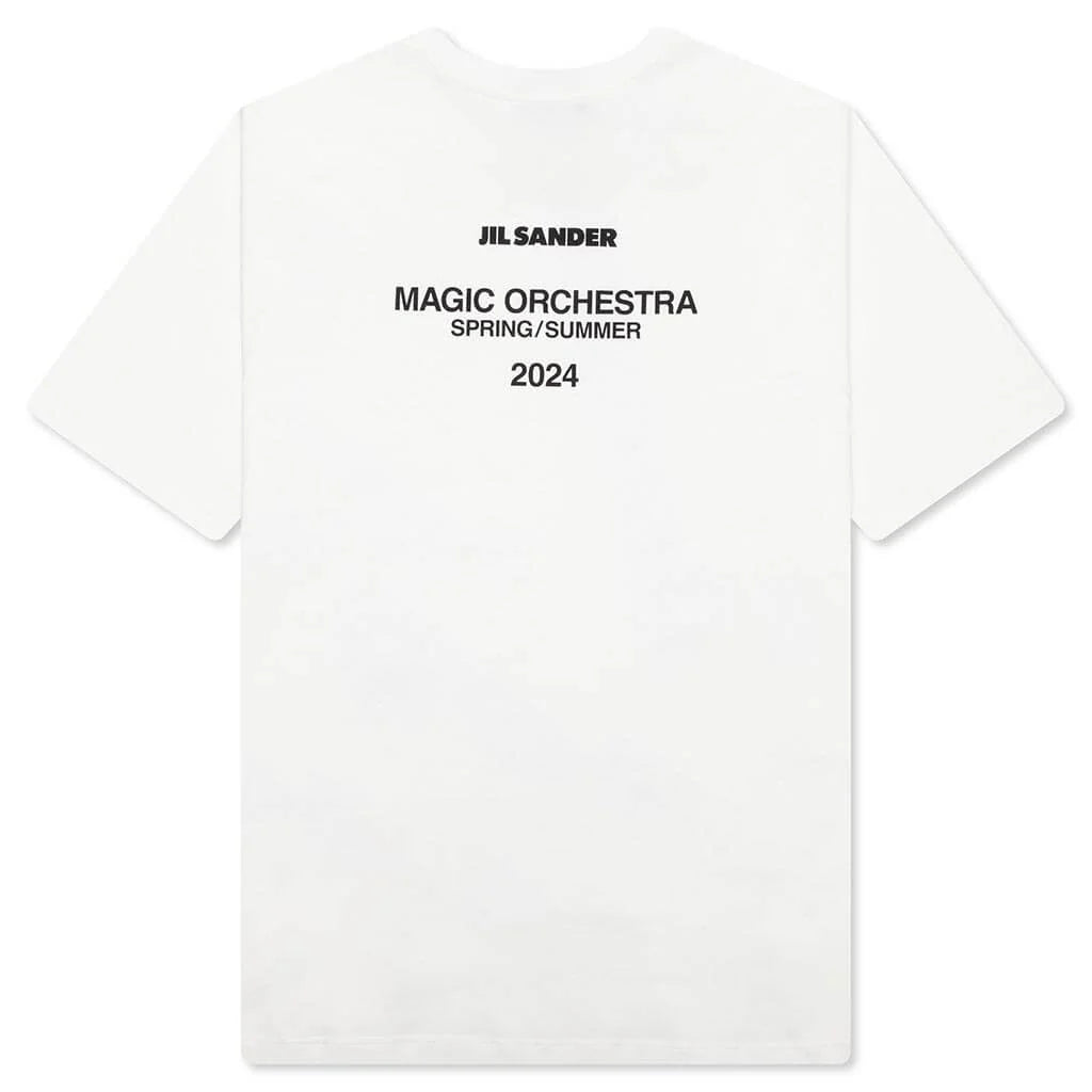Magic Orchestra Sheer T Shirt Marshmallow