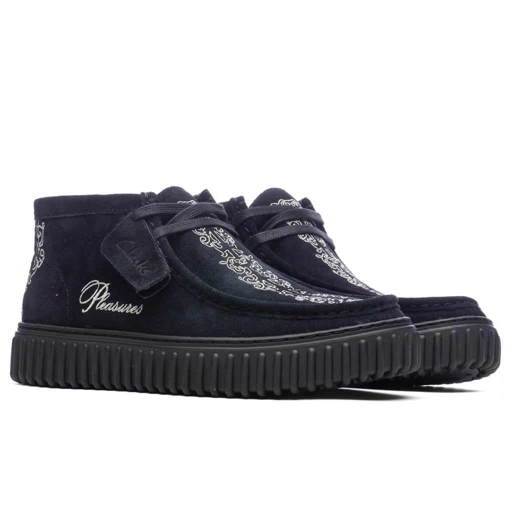 Clarks x Pleasures Torhill Woven Black