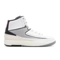 Air Jordan 2 Retro GS Python White Fire Red Cement Grey