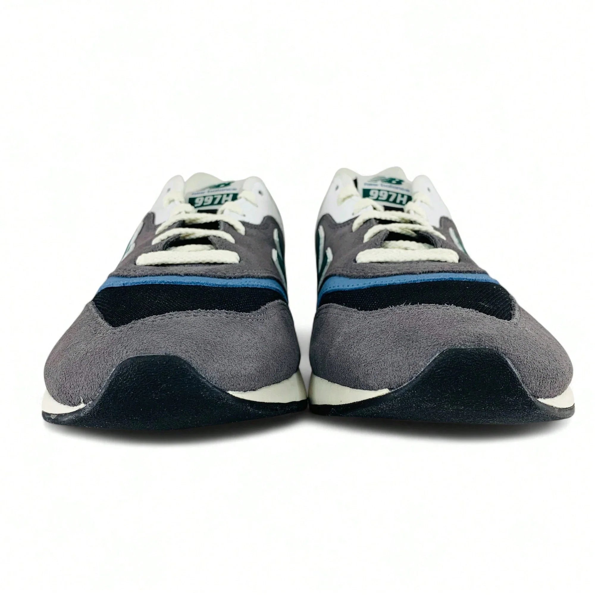 New Balance 997H Cordura Sneaker Shoes Grey Black Heron Blue Green