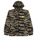 Camo Print Windbreaker Multicolored