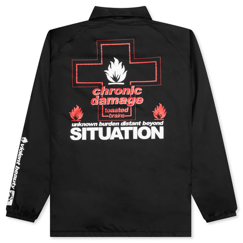 Unknown Coach Jacket Black