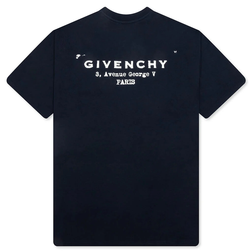 Stamp T Shirt Dark Navy