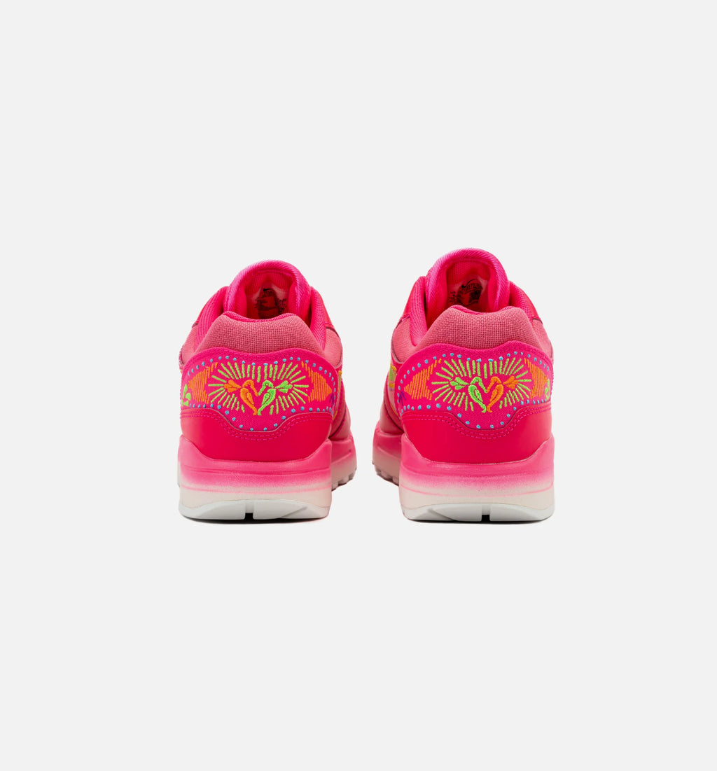 Air Max 1 Dia De Muertos Mens Lifestyle Shoe Hyper Pink Yellow