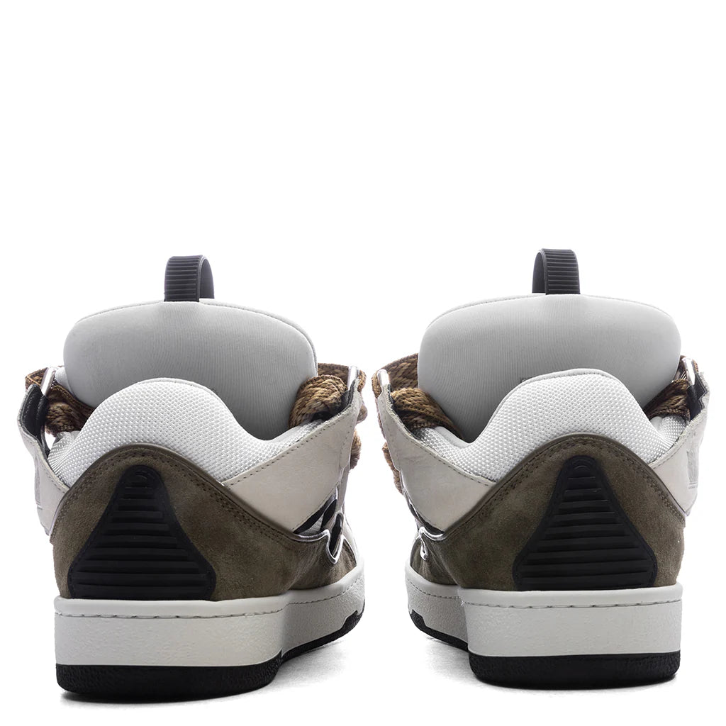 Curb Sneakers White Khaki