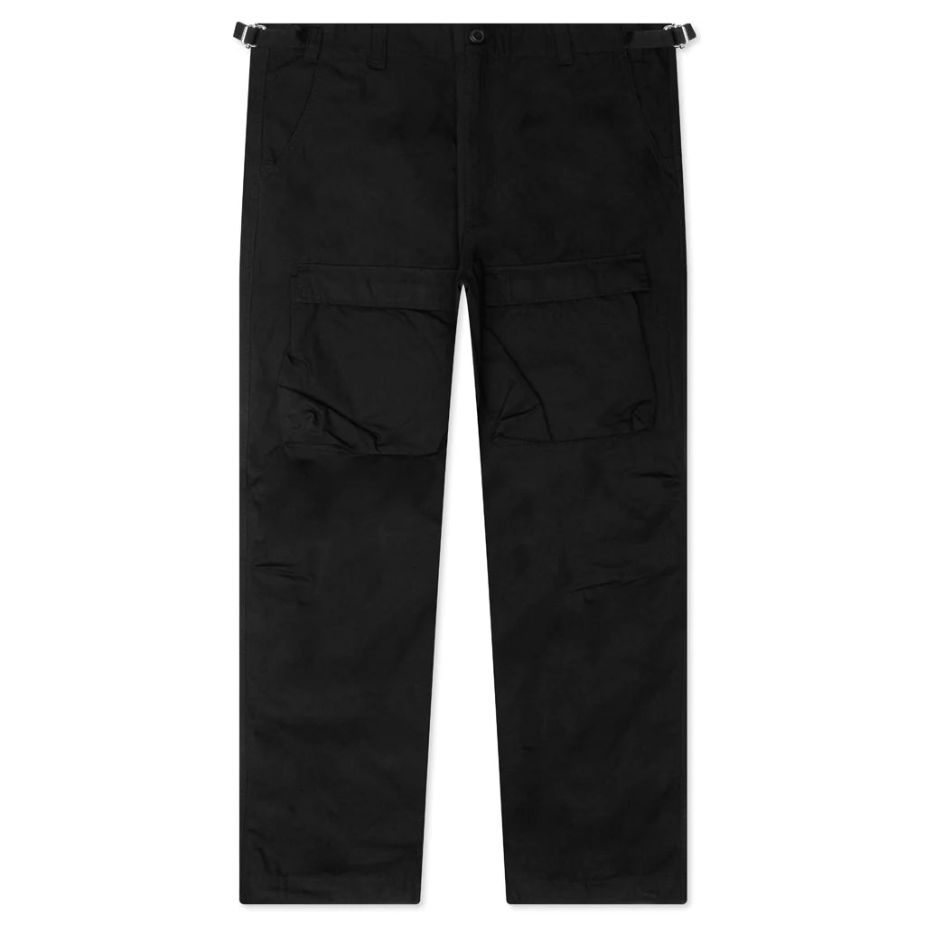 Cotton Cargo Pants Black