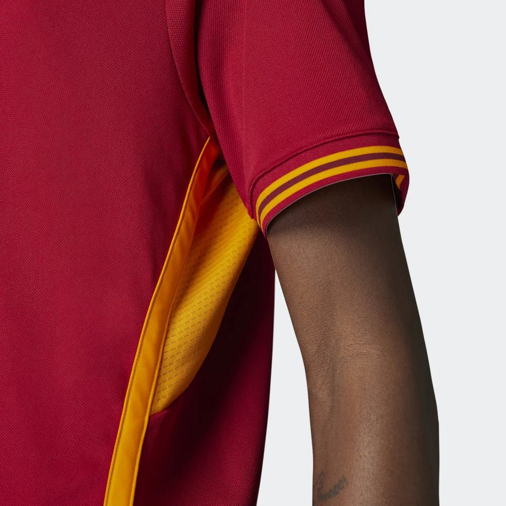 adidas Mens AS Roma Home Jersey 23