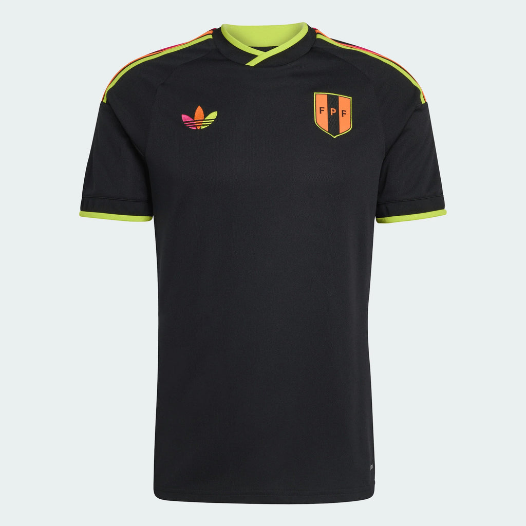 adidas Peru Away Mens Soccer Jersey 2026 Black