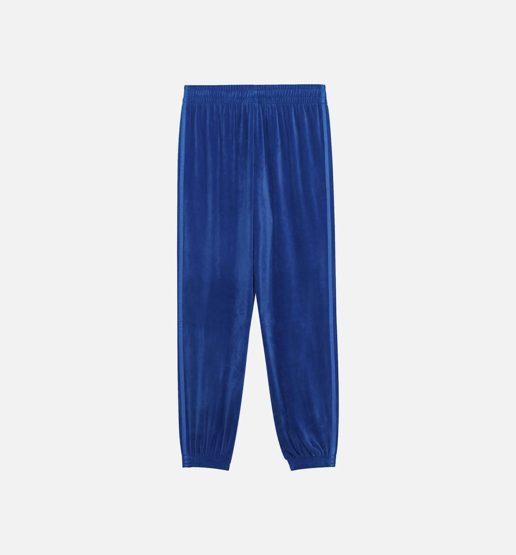 Jeremy Scott Velour Cuffed Pants Mens Pants Blue