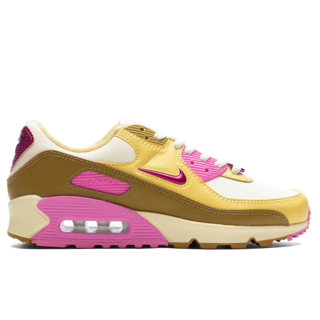 Womens Air Max 90 Dance Coconut Milk Playful Pink Saturn Gold