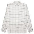 Shadow Plaid Rayon Shirt Natural