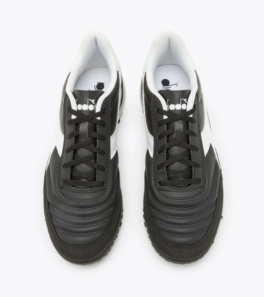 Diadora Calcetto II LT TF Turf Boots Black White