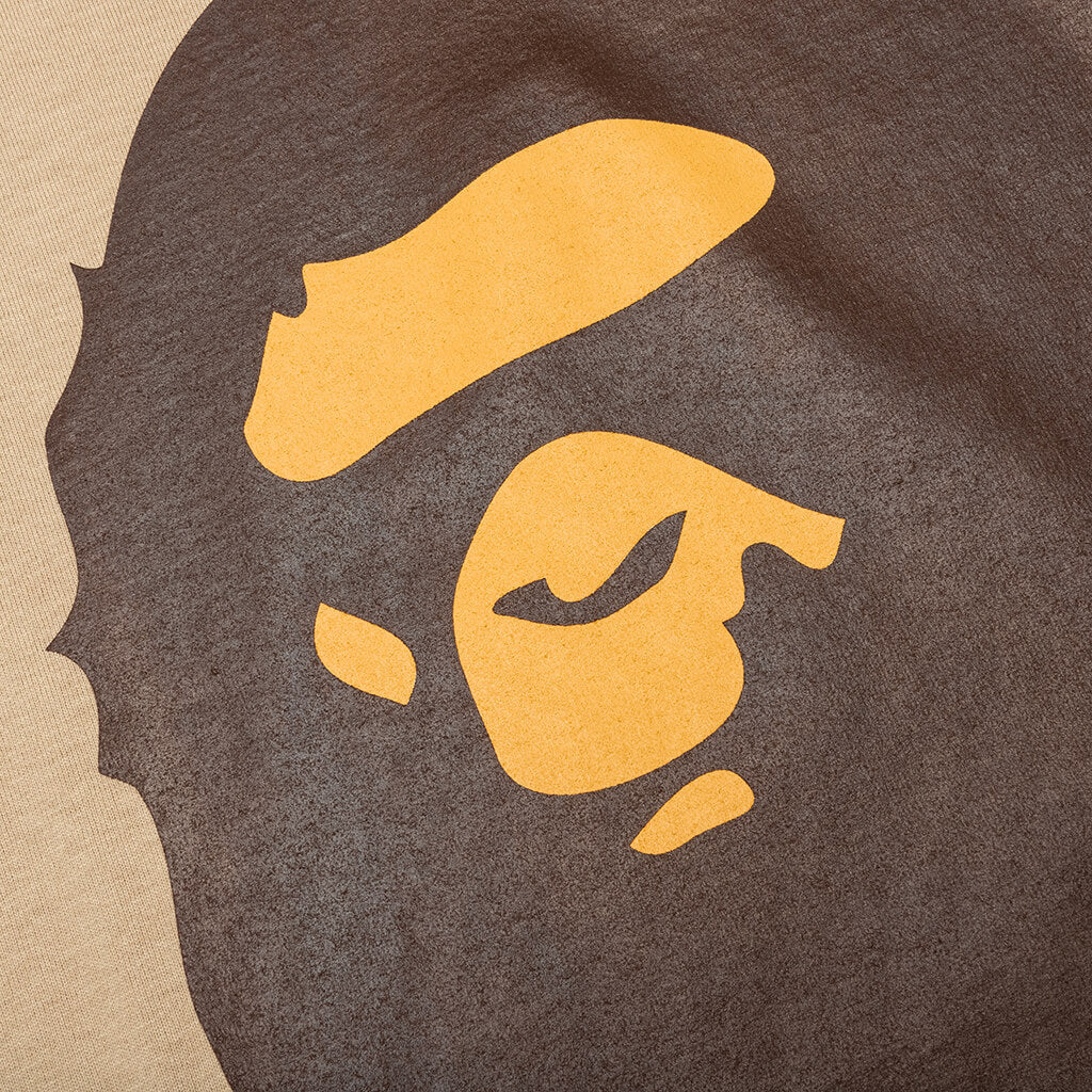 Big Ape Head Tee Beige