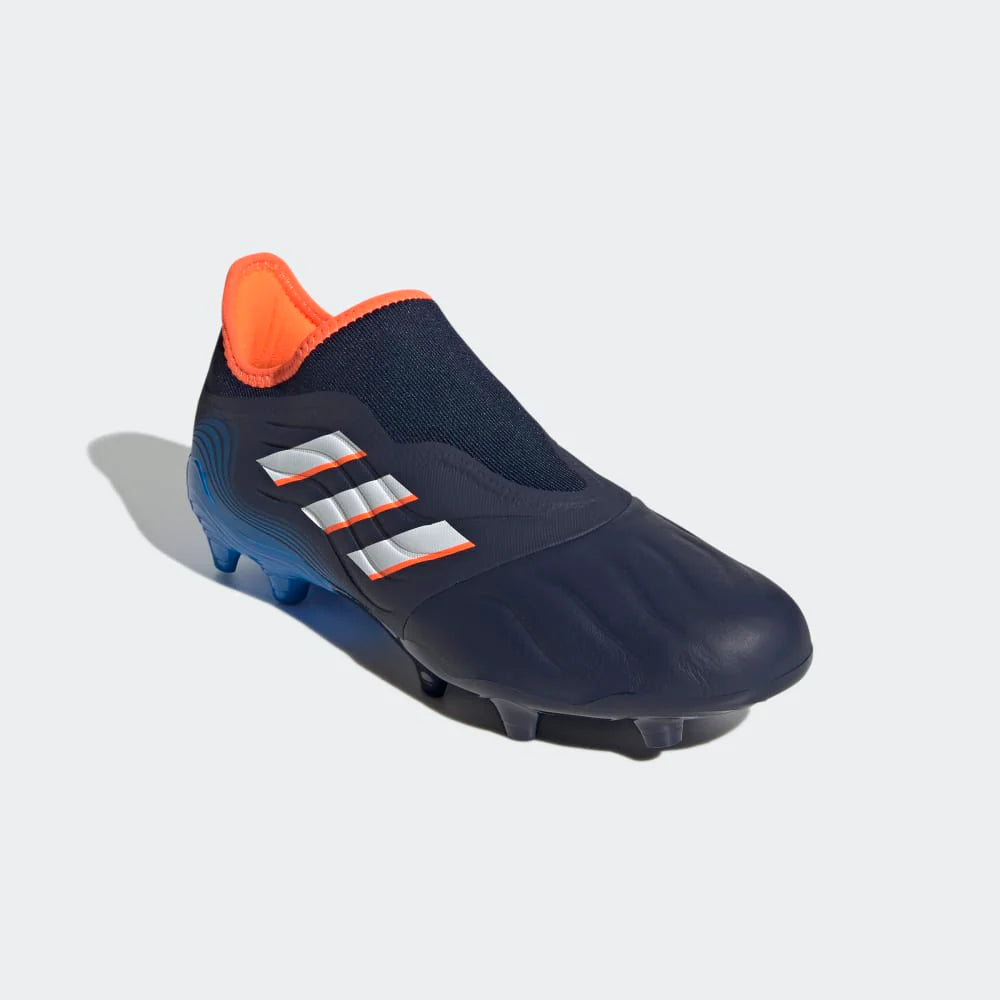 adidas Copa Sense3 Laceless FG Firm Ground Boots Blue White Orange