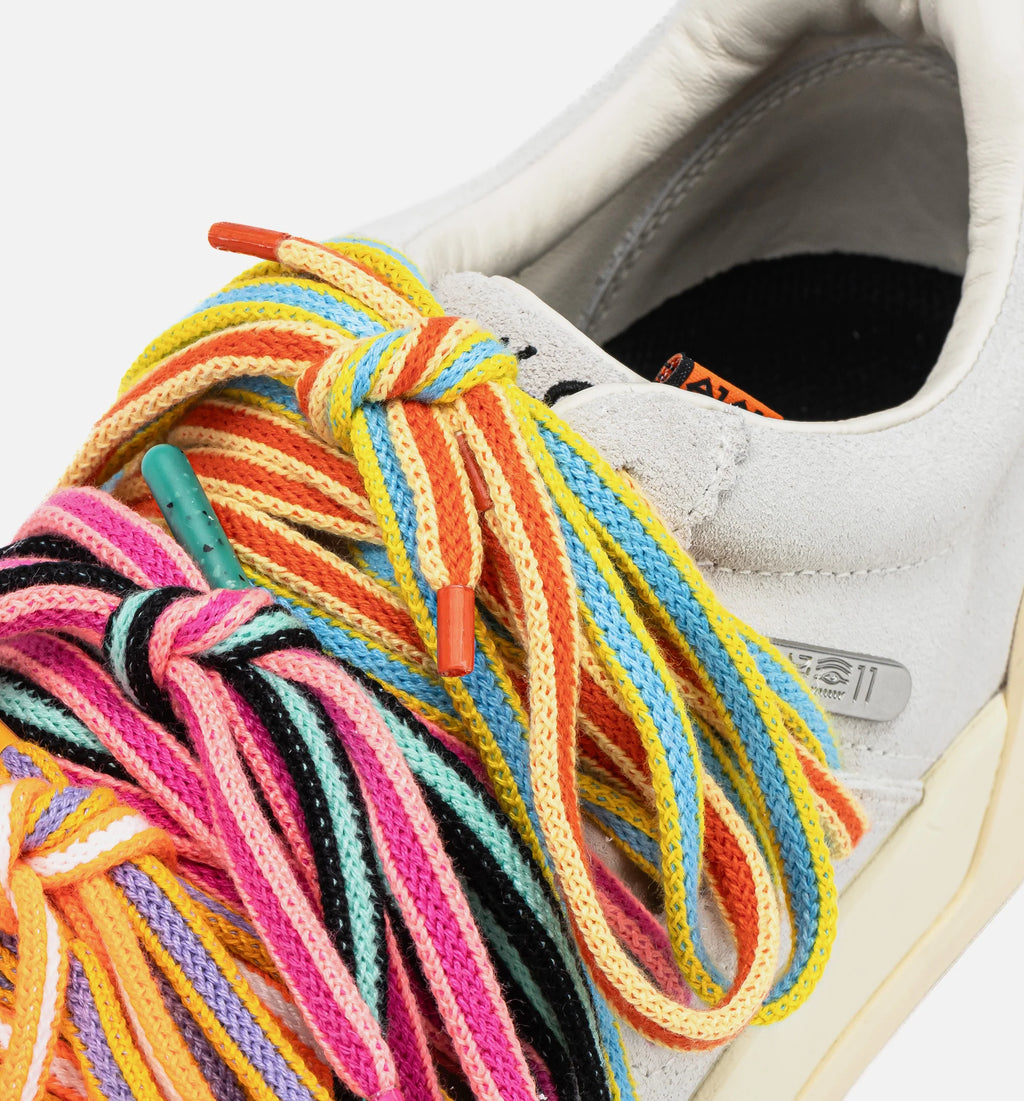 Kai Hela Roots Tribe Mens Lifestyle Shoe Ivory White Multicolor