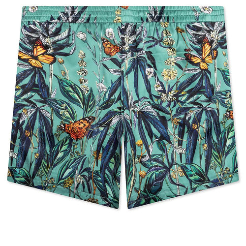 Botanical Silk Short Ocean Botanical
