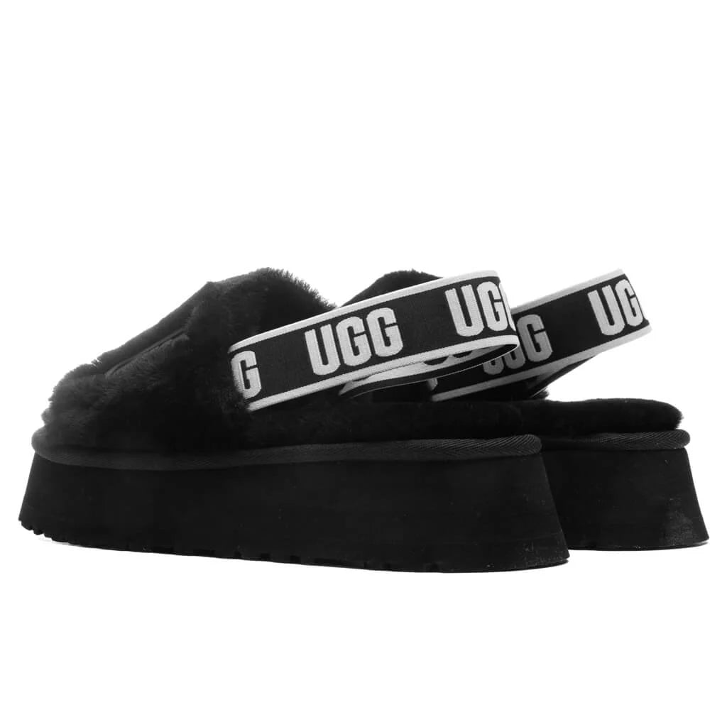 Womens Disco Slide Black