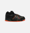 Air Flight 89 All Star Mens Basketball Shoe Black Blaze Orange Green Strike