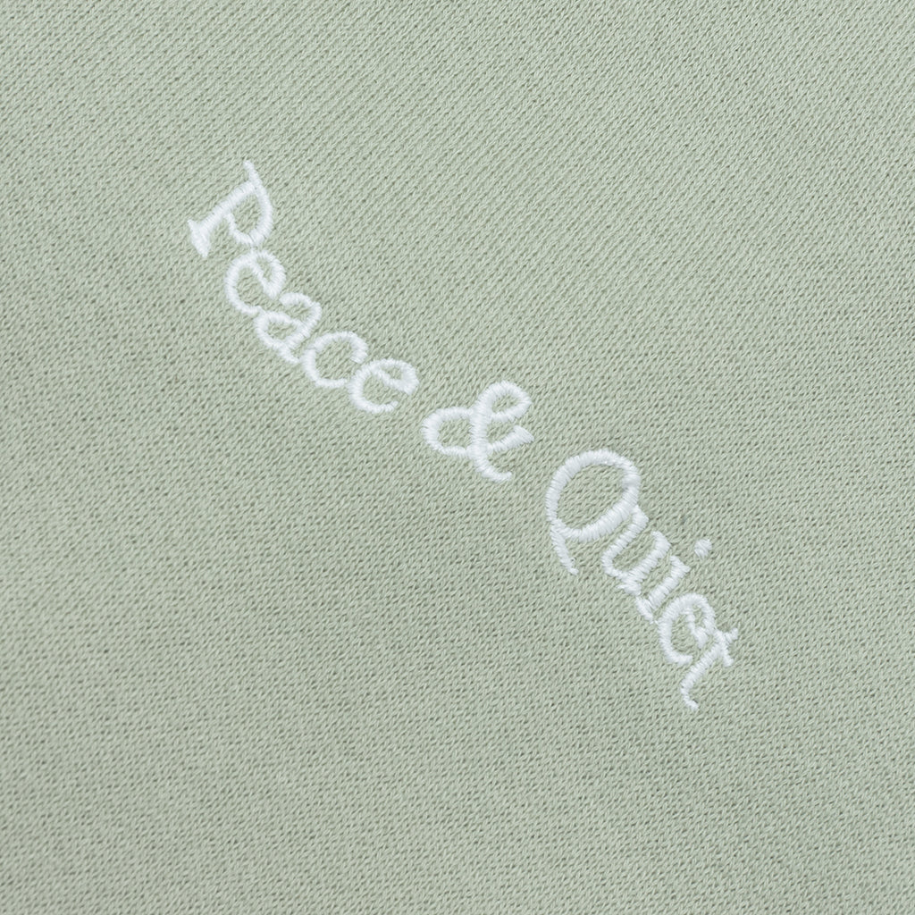 Wordmark Reverse Stitched Sweatpants Sage