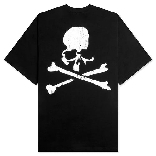 Logo Knit T Shirt Black