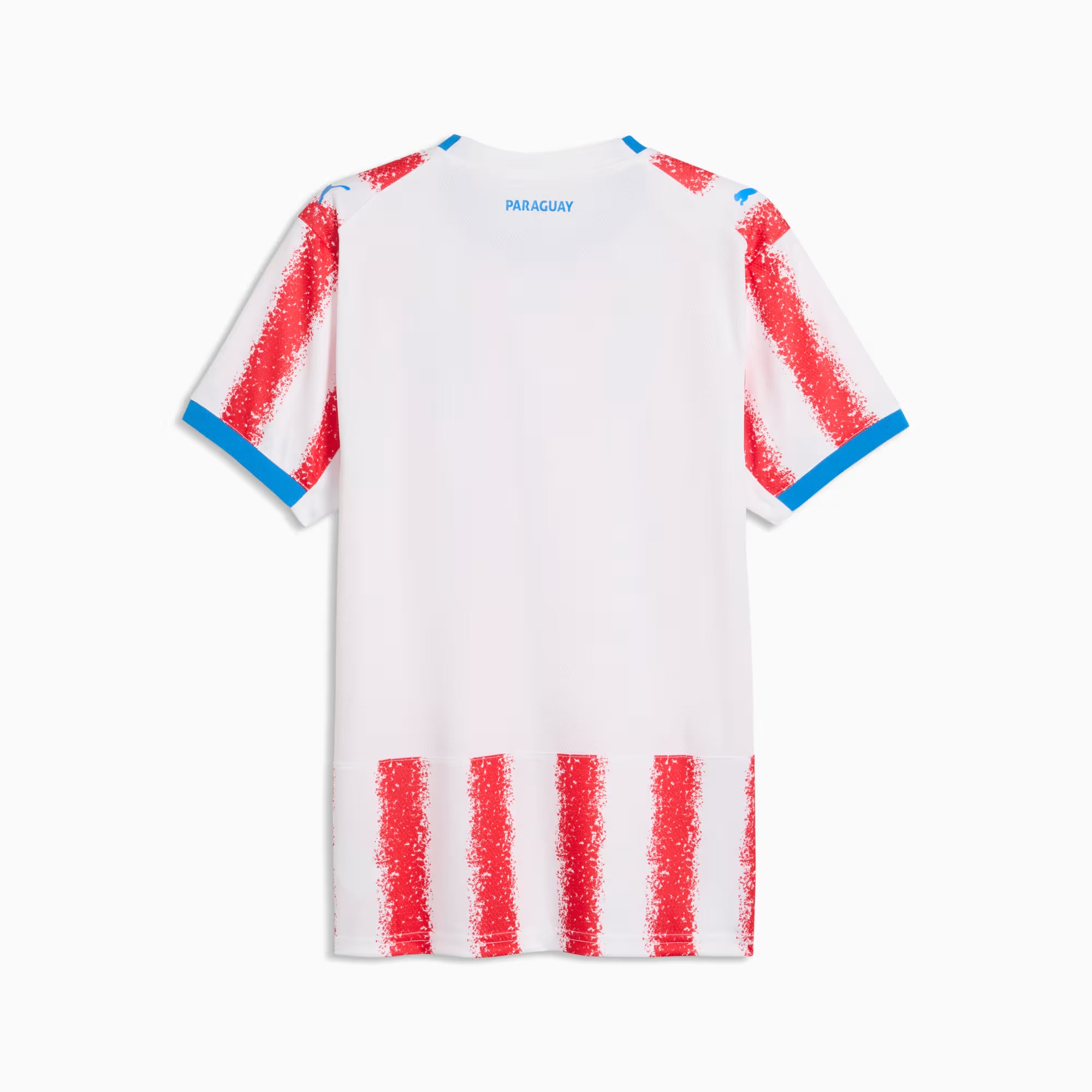 PUMA Paraguay Home Mens Soccer Jersey 2026 White Red