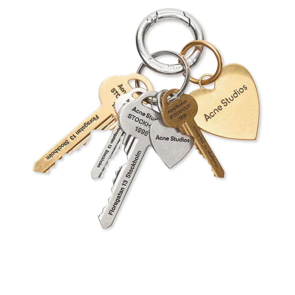 Keys Keyring Gold Silver
