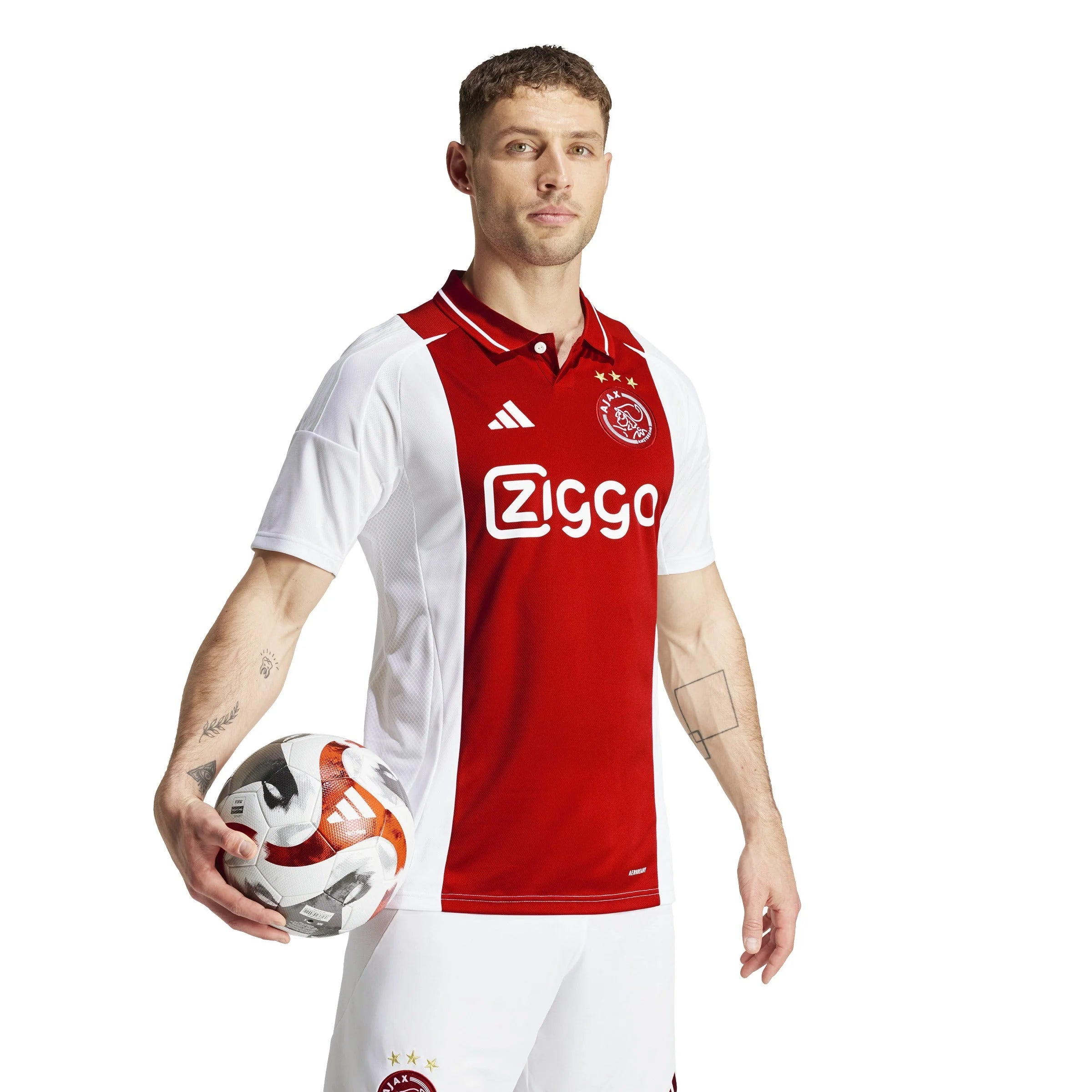 adidas Mens Ajax Amsterdam Home Jersey 24 25