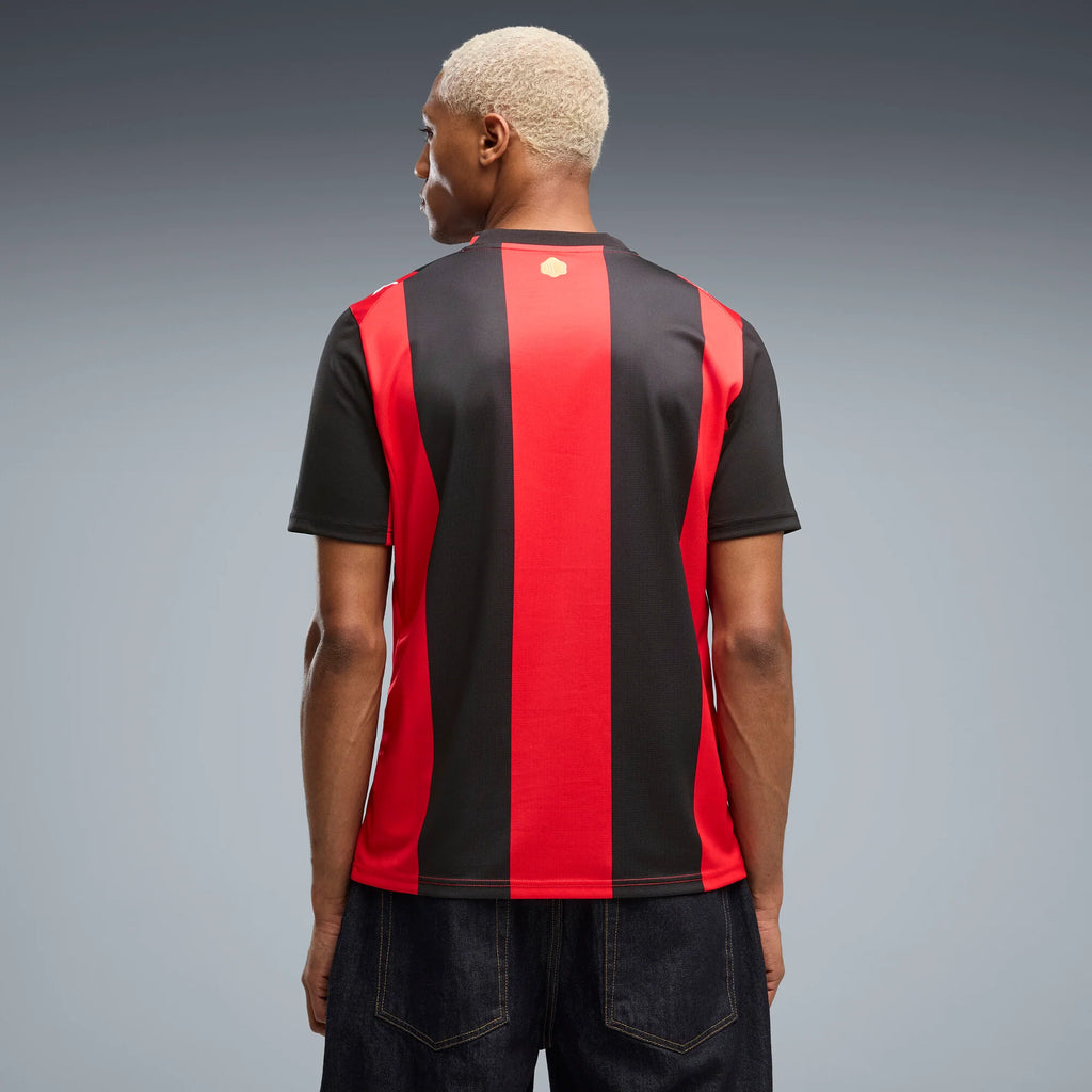 PUMA AC Milan Home Mens Soccer Jersey 2026 Black Red