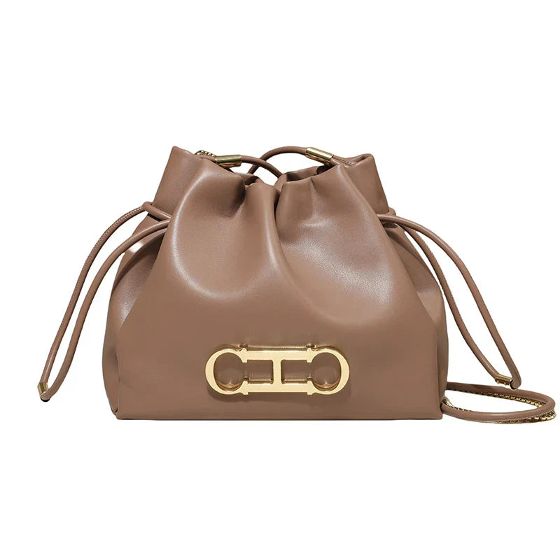 Bolsa Saco de Couro Grosseto
