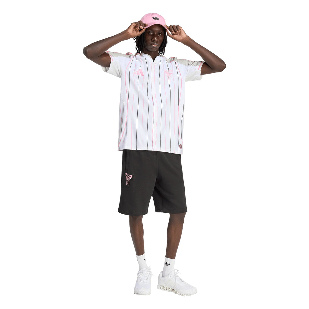 adidas Inter Miami CF Mens Baseball Jersey 2026 White Pink