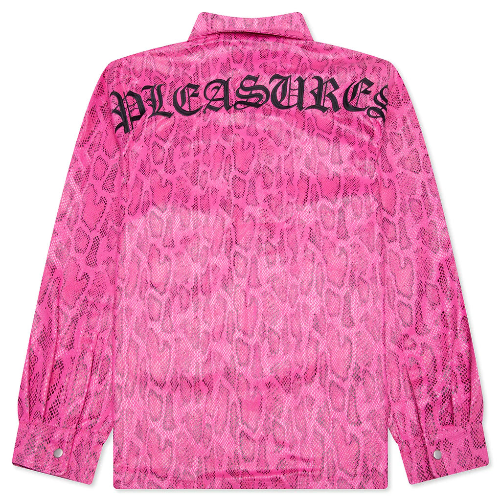 Anaconda Overshirt Pink