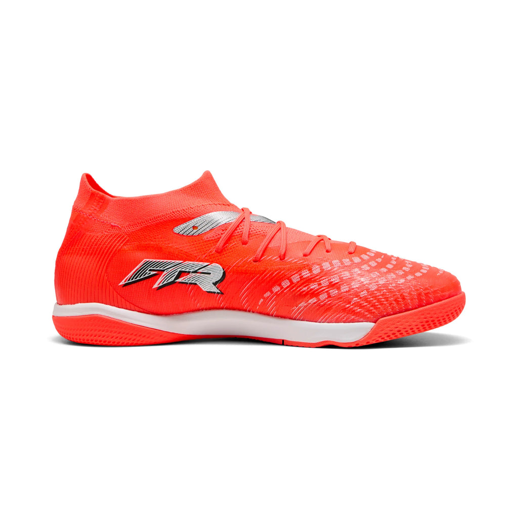 PUMA Future 9 Match IT Indoor Mens Soccer Shoes Red White Black