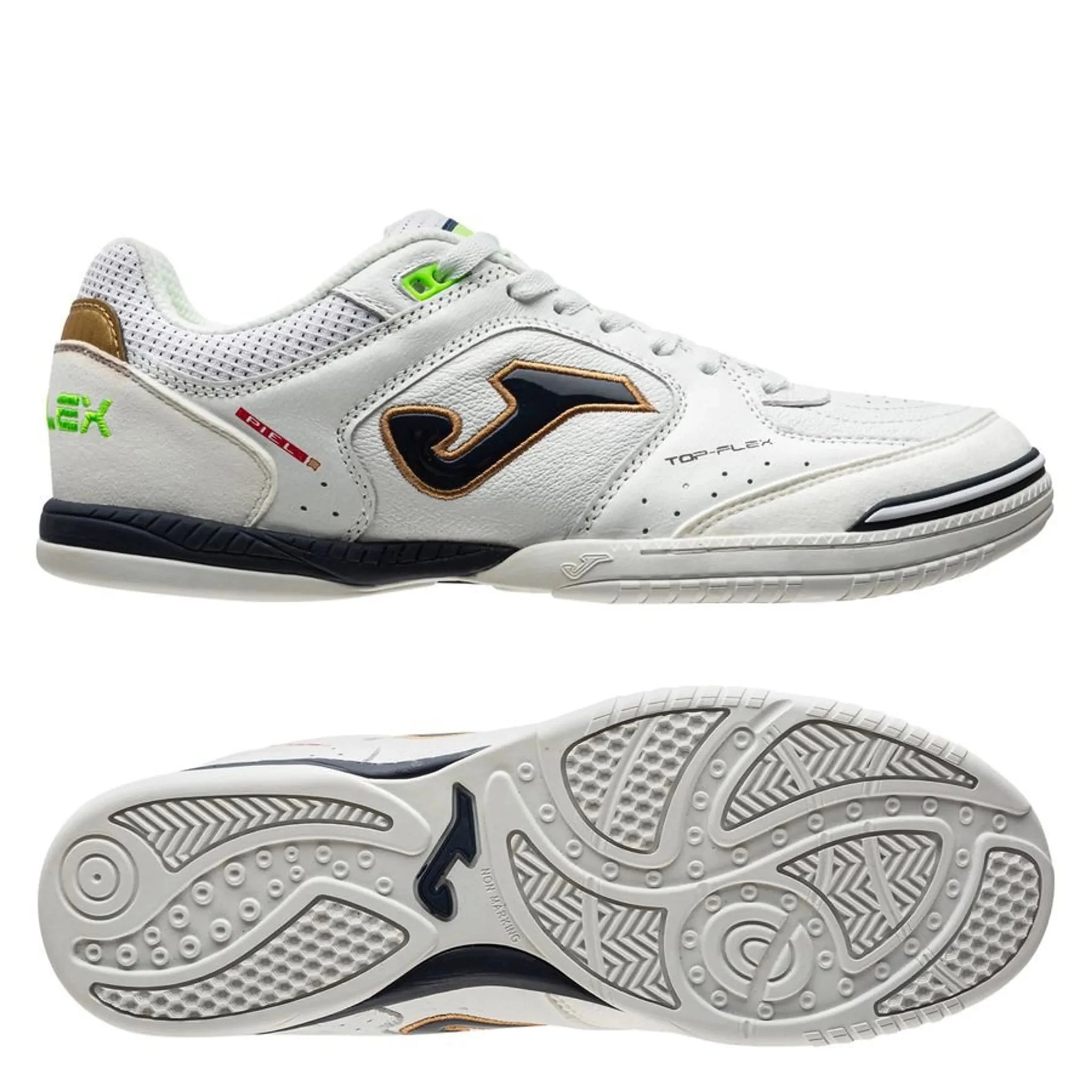 Joma Top flex 2202 IN Indoor Soccer Shoes White