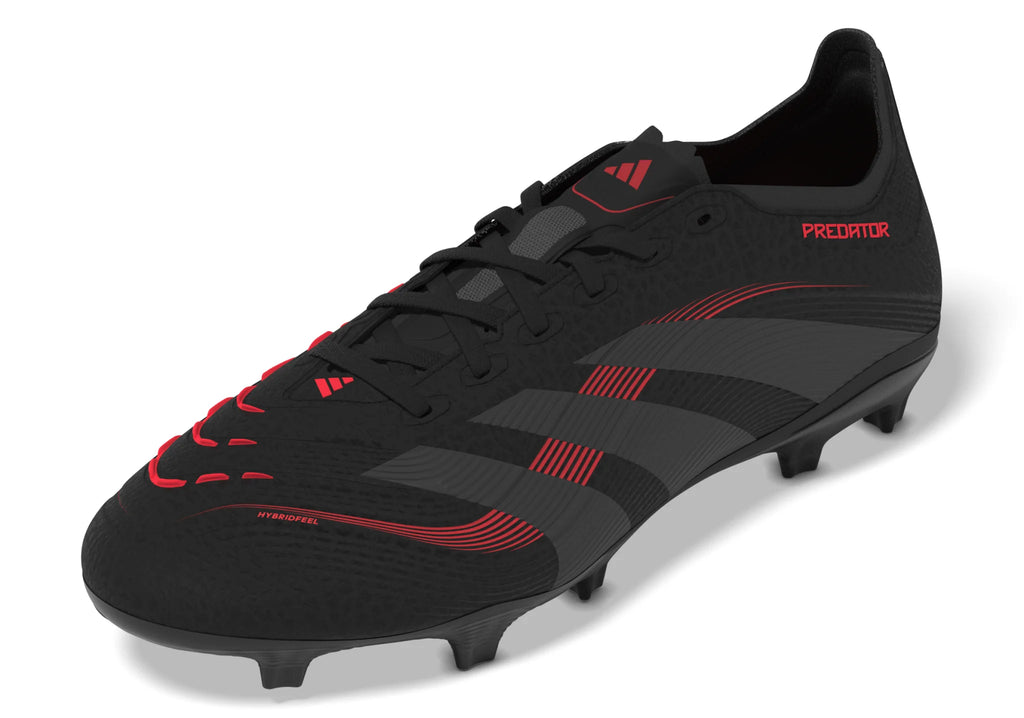 adidas Predator League Firm Multi Ground Boots Black Red