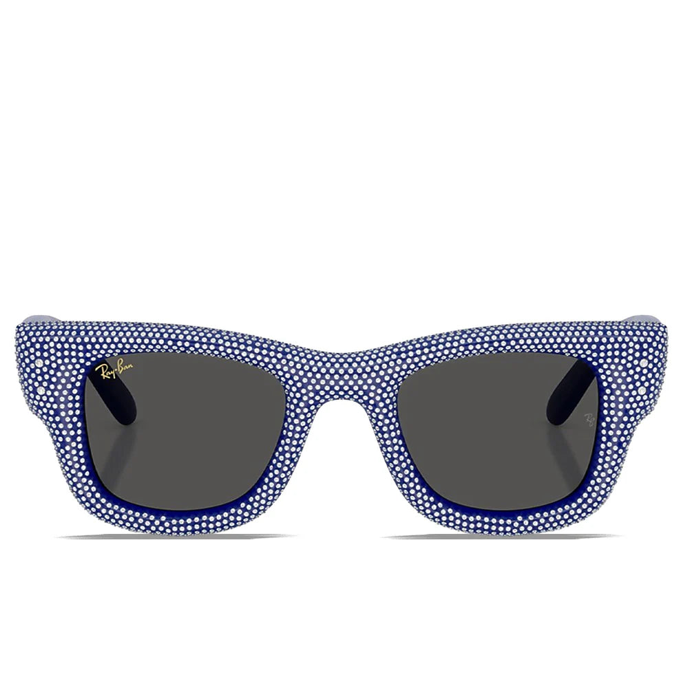 Ray Ban x AAP Rocky Wayfarer Puffer Crystal Pavé Edition Blue Strass Pave