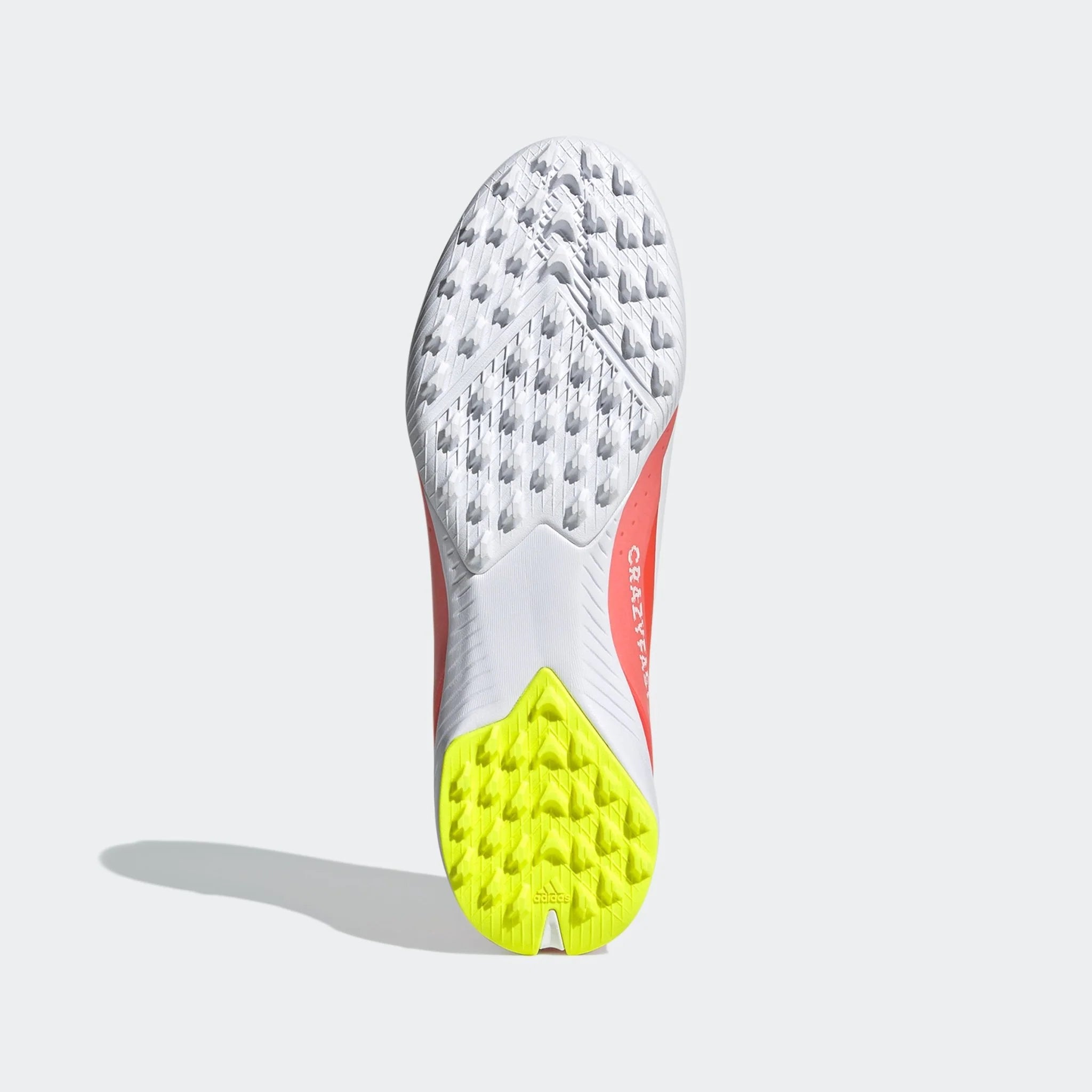 adidas X Crazyfast League Laceless TF Laceless Turf Boots Solar Red White Solar Yellow