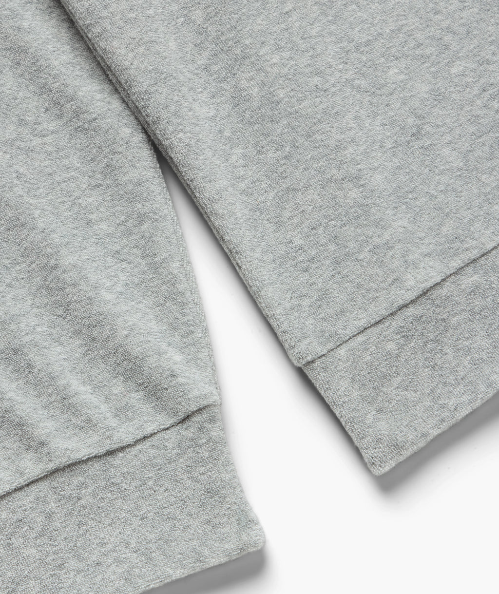 TERRY CLOTH WARM UP HOODIE