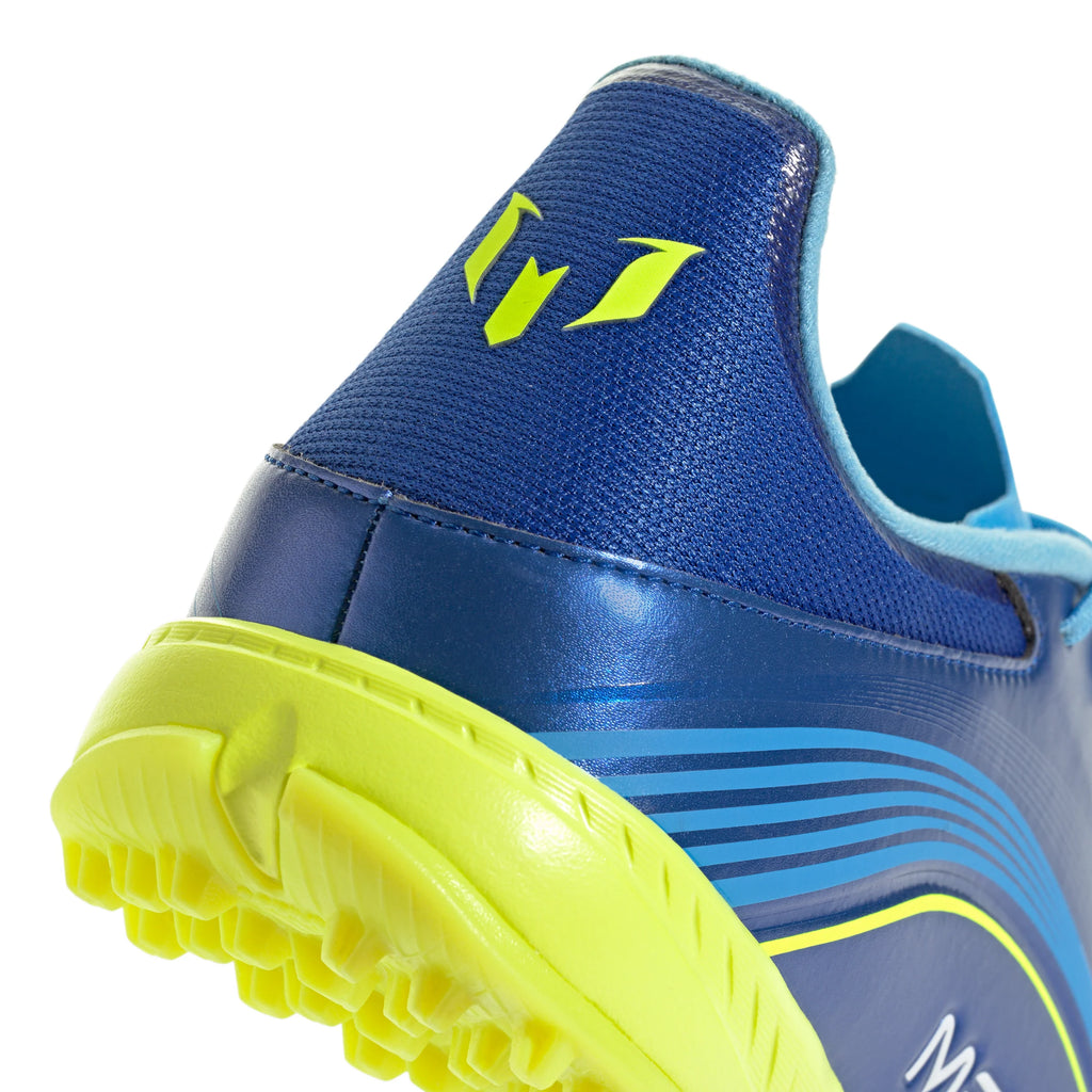 adidas F50 Messi League TF Mens Soccer Cleats Royal Blue Yellow Blue